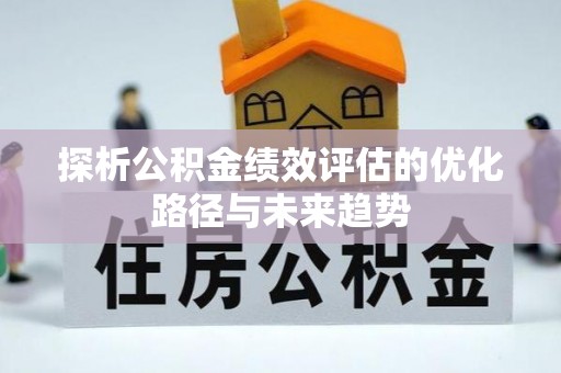 南岳探析公积金绩效评估的优化路径与未来趋势
